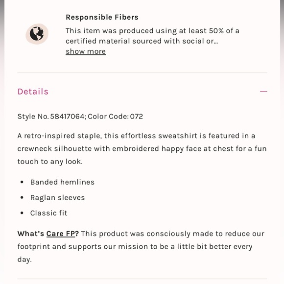 Free People Be Happy Crew - Picture 6 of 7